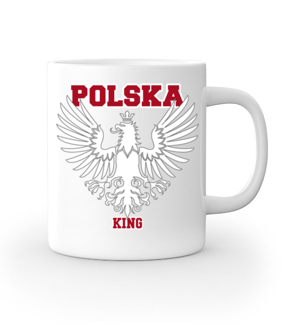 Polska krolem polska gora kubek z nadrukiem patriotyczne gadzety jipi pl 310 159