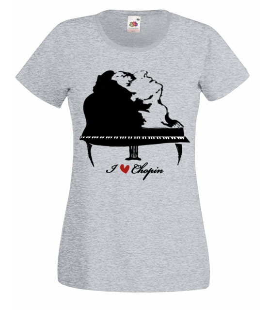 Chopinowe l ve koszulka z nadrukiem muzyka kobieta jipi pl 122 63