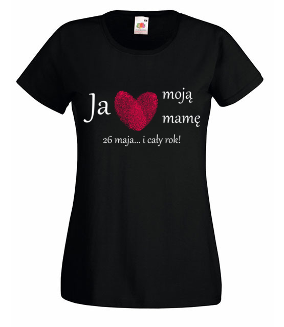 Kocham mame nie tylko od swieta koszulka z nadrukiem dla mamy kobieta jipi pl 505 59