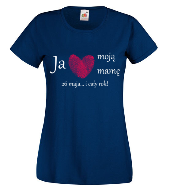 Kocham mame nie tylko od swieta koszulka z nadrukiem dla mamy kobieta jipi pl 505 62