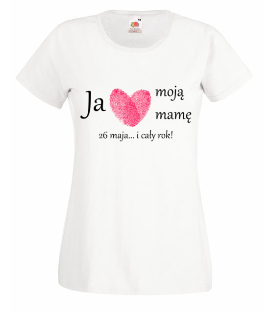Kocham mame nie tylko od swieta koszulka z nadrukiem dla mamy kobieta jipi pl 506 58