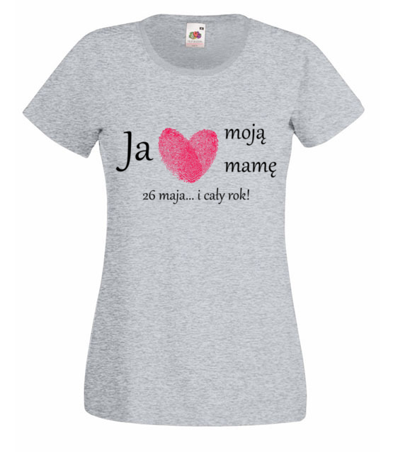 Kocham mame nie tylko od swieta koszulka z nadrukiem dla mamy kobieta jipi pl 506 63