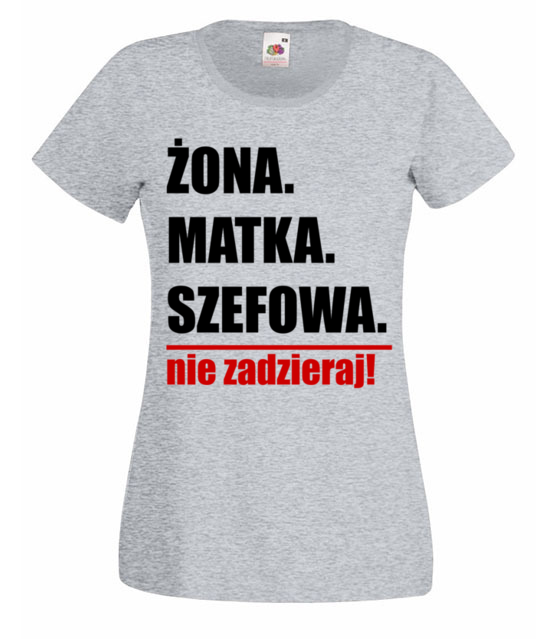 Kobieta wielu formatow koszulka z nadrukiem dla mamy kobieta jipi pl 517 63