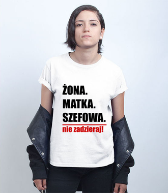 Kobieta wielu formatów - Koszulka z nadrukiem - Dla mamy - Damska