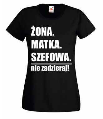 Kobieta wielu formatów - Koszulka z nadrukiem - Dla mamy - Damska