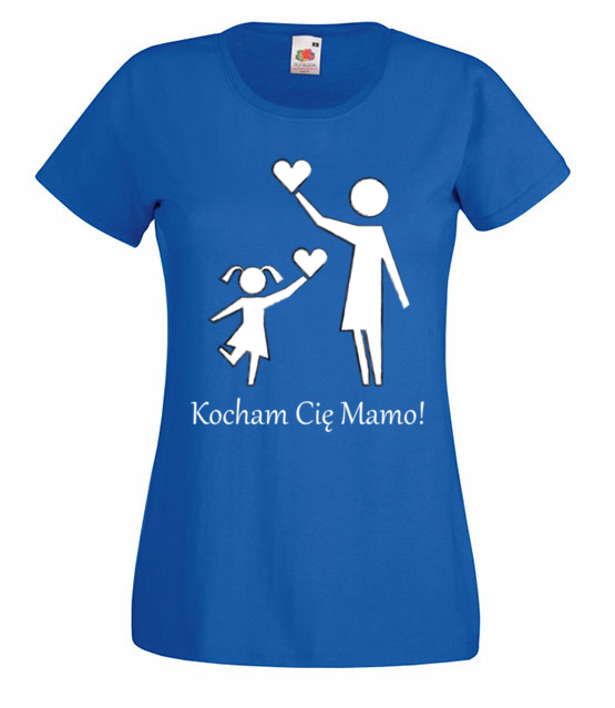 Mamo jak ja cie kocham koszulka z nadrukiem dla mamy kobieta jipi pl 528 61