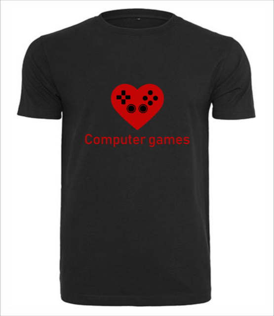 Milosnik gry komputerowej koszulka z nadrukiem dla gracza mezczyzna jipi pl 548 1