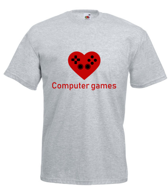 Milosnik gry komputerowej koszulka z nadrukiem dla gracza mezczyzna jipi pl 548 6