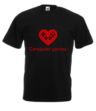 Miłośnik gry komputerowej - Koszulka z nadrukiem - dla Gracza - Męska