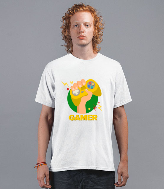 Zawodowy gracz koszulka z nadrukiem dla gracza mezczyzna jipi pl 550 40