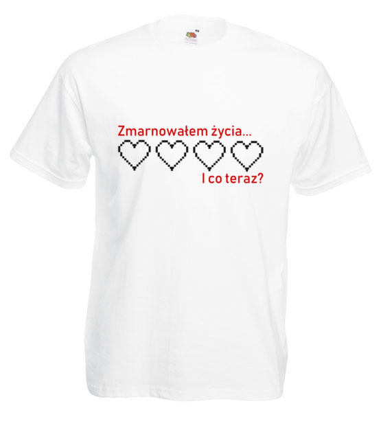 Zmarnowalem wszystkie zycia koszulka z nadrukiem dla gracza mezczyzna jipi pl 546 2
