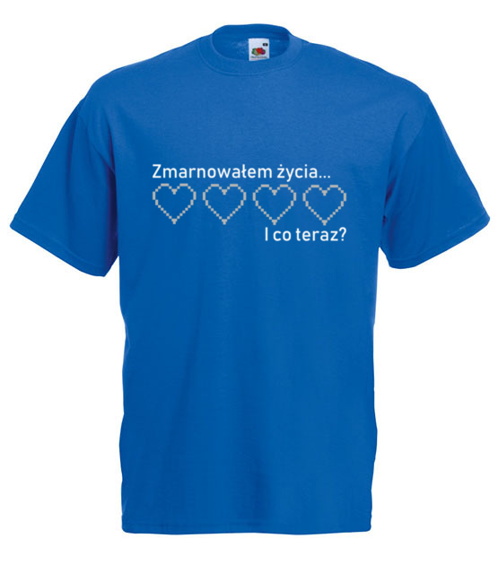 Zmarnowalem wszystkie zycia koszulka z nadrukiem dla gracza mezczyzna jipi pl 547 5