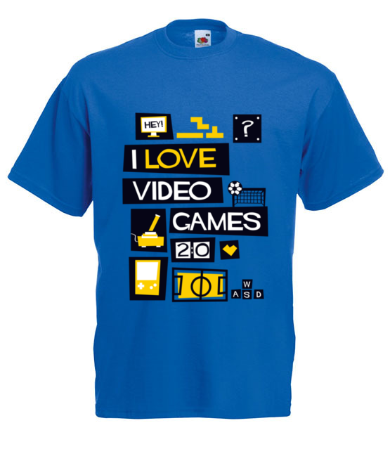 Milosnik gier komputerowych koszulka z nadrukiem dla gracza mezczyzna jipi pl 544 5