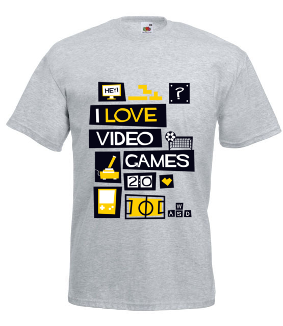 Milosnik gier komputerowych koszulka z nadrukiem dla gracza mezczyzna jipi pl 544 6