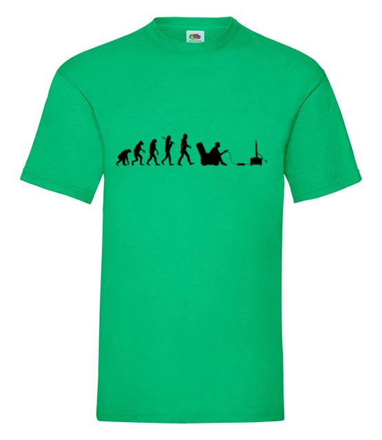 Gamer ewolucja koszulka z nadrukiem dla gracza mezczyzna jipi pl 556 186