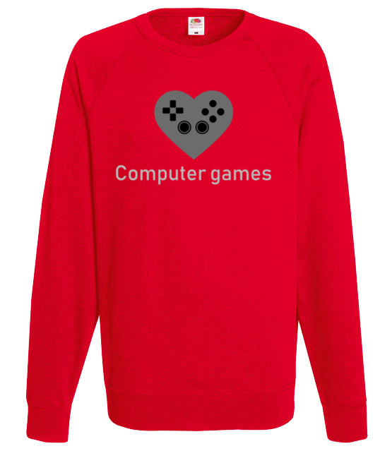 Milosnik gry komputerowej bluza z nadrukiem dla gracza mezczyzna jipi pl 549 108