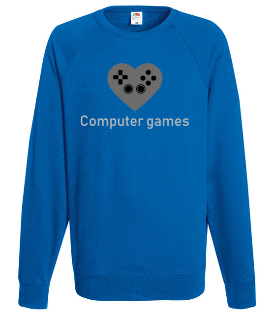 Milosnik gry komputerowej bluza z nadrukiem dla gracza mezczyzna jipi pl 549 109