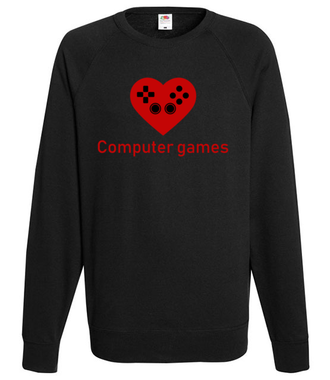 Miłośnik gry komputerowej - Bluza z nadrukiem - dla Gracza - Męska