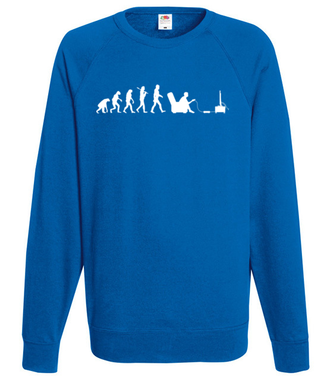 Gamer - ewolucja - Bluza z nadrukiem - dla Gracza - Męska