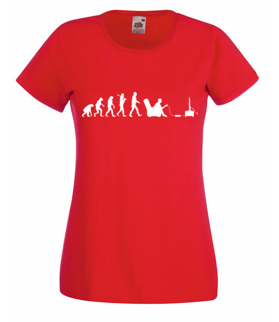 Gamer ewolucja koszulka z nadrukiem dla gracza kobieta jipi pl 555 60
