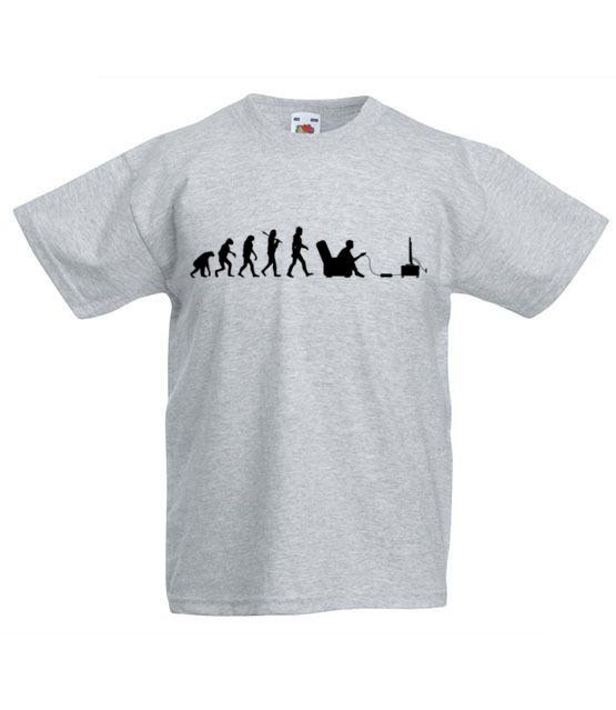 Gamer ewolucja koszulka z nadrukiem dla gracza dziecko jipi pl 556 87