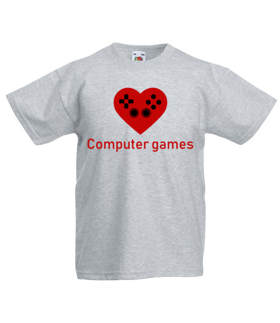Milosnik gry komputerowej koszulka z nadrukiem dla gracza dziecko jipi pl 548 87