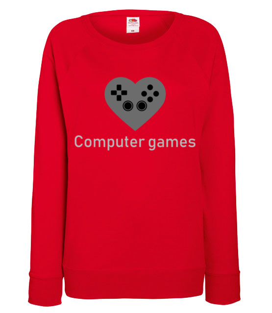 Milosnik gry komputerowej bluza z nadrukiem dla gracza kobieta jipi pl 549 116