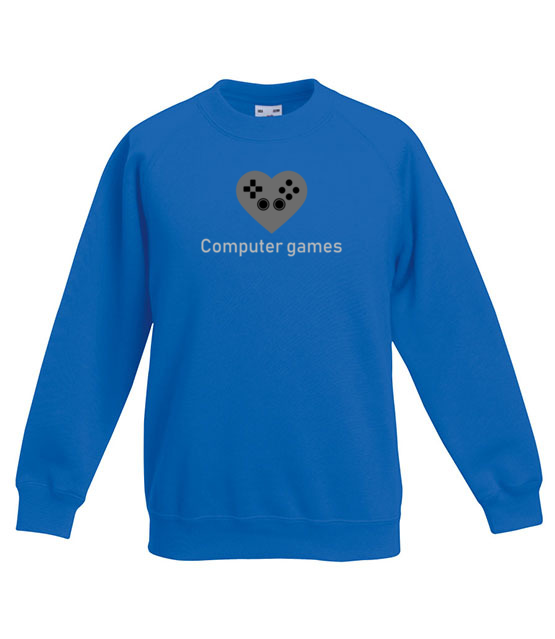 Milosnik gry komputerowej bluza z nadrukiem dla gracza dziecko jipi pl 549 126