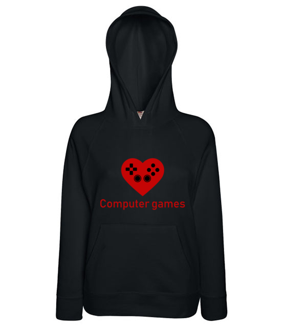 Milosnik gry komputerowej bluza z nadrukiem dla gracza kobieta jipi pl 548 144