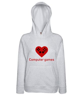 Miłośnik gry komputerowej - Bluza z nadrukiem - dla Gracza - Damska z kapturem
