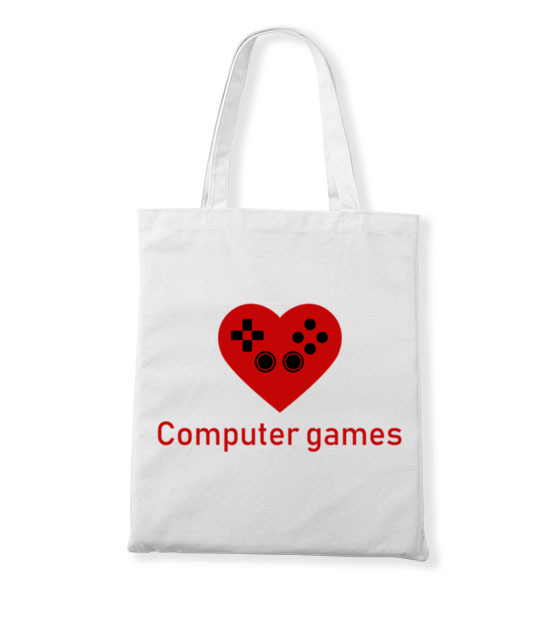 Milosnik gry komputerowej torba z nadrukiem dla gracza gadzety jipi pl 548 161