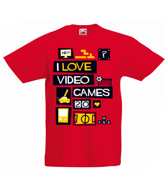 Milosnik gier komputerowych koszulka z nadrukiem dla gracza dziecko jipi pl 544 84