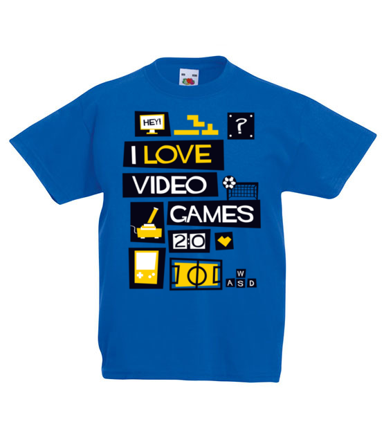 Milosnik gier komputerowych koszulka z nadrukiem dla gracza dziecko jipi pl 544 85