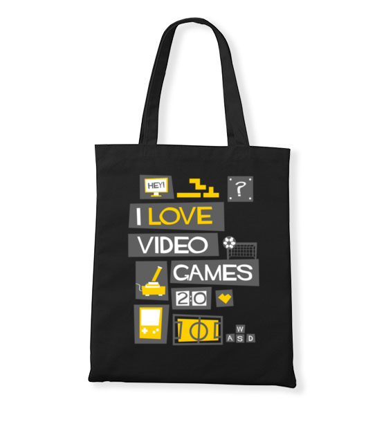 Milosnik gier komputerowych torba z nadrukiem dla gracza gadzety jipi pl 545 160