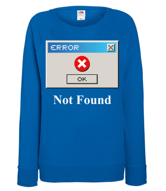 Błąd, nie znaleziono! - Bluza z nadrukiem - dla Gracza - Damska