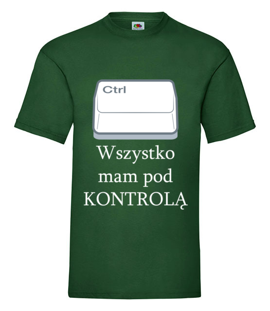 Najwazniejsze jest by miec wszystko pod kontrola koszulka z nadrukiem dla gracza mezczyzna jipi pl 561 188