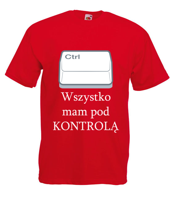 Najwazniejsze jest by miec wszystko pod kontrola koszulka z nadrukiem dla gracza mezczyzna jipi pl 561 4