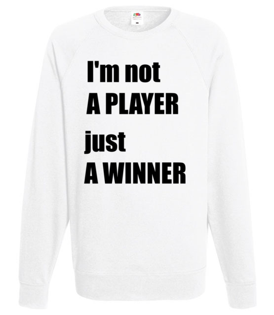 Jestem zwyciezca nie tylko graczem bluza z nadrukiem dla gracza mezczyzna jipi pl 562 106