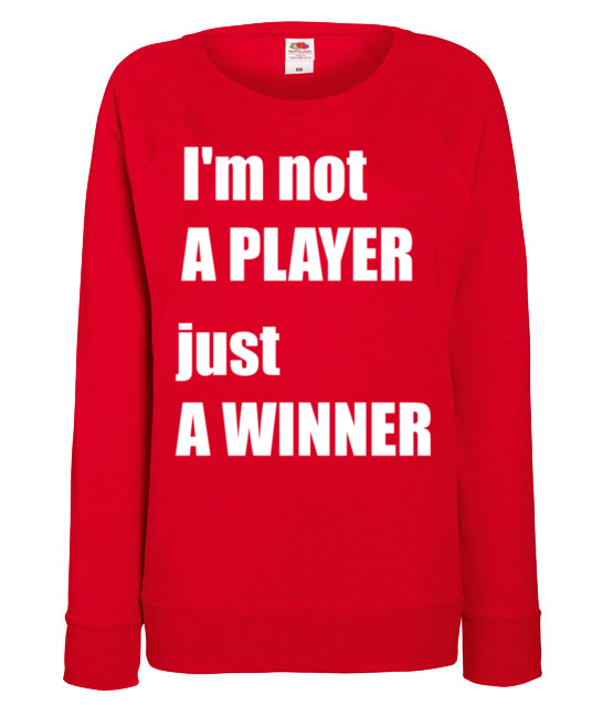 Jestem zwyciezca nie tylko graczem bluza z nadrukiem dla gracza kobieta jipi pl 563 116