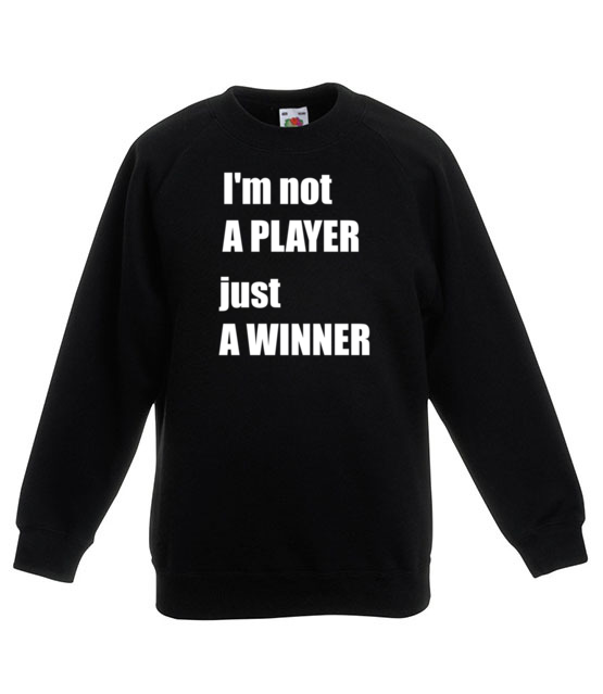 Jestem zwyciezca nie tylko graczem bluza z nadrukiem dla gracza dziecko jipi pl 563 124