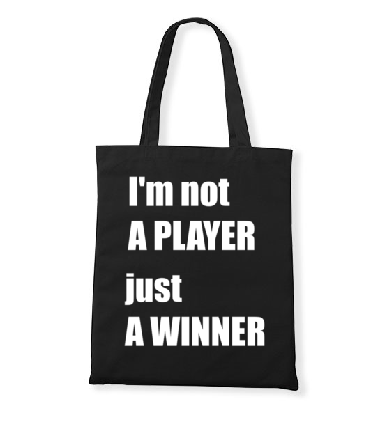 Jestem zwyciezca nie tylko graczem torba z nadrukiem dla gracza gadzety jipi pl 563 160