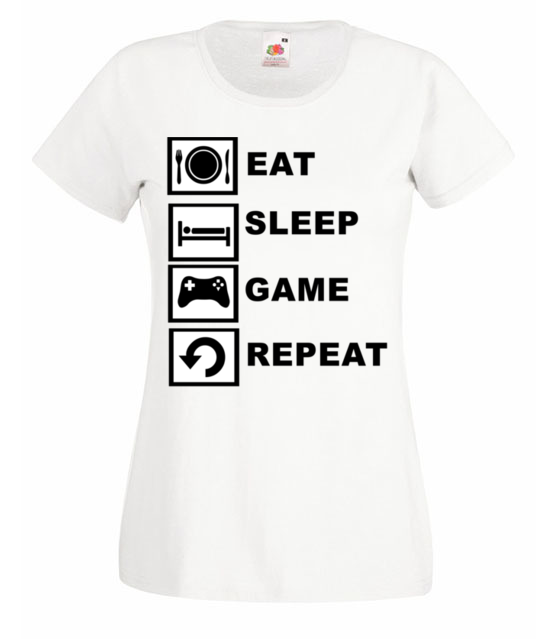 Tamagotchi koszulka z nadrukiem dla gracza kobieta jipi pl 566 58