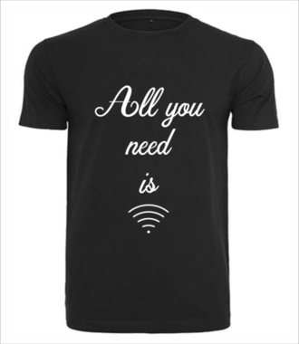 Wszystko, czego potrzebuję… - Koszulka z nadrukiem - dla Gracza - Męska