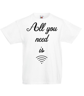 Wszystko, czego potrzebuję… - Koszulka z nadrukiem - dla Gracza - Dziecięca