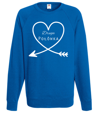 Moja druga połowa to Ty - Bluza z nadrukiem - na Walentynki - Męska
