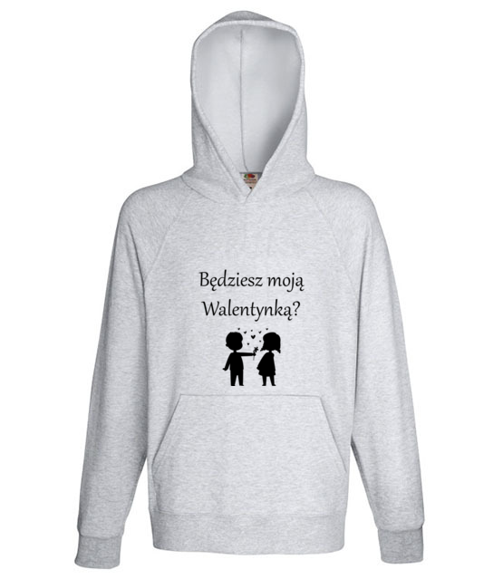 Chce bys byla moja walentynka bluza z nadrukiem walentynki mezczyzna jipi pl 587 138