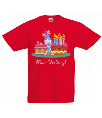 Mam urodziny! - Koszulka z nadrukiem - Urodzinowe - Dziecięca