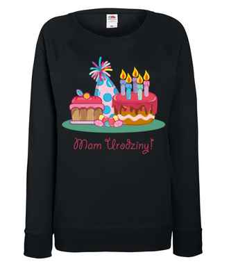 Mam urodziny! - Bluza z nadrukiem - Urodziny - Damska