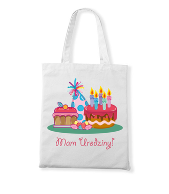 Mam urodziny! - Torba z nadrukiem - Urodziny - Gadżety