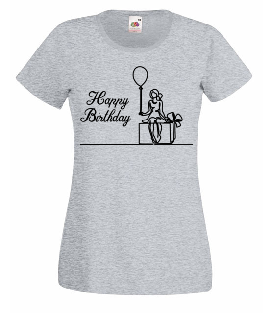 Wszystkiego najlepszego koszulka z nadrukiem urodzinowe kobieta jipi pl 607 63
